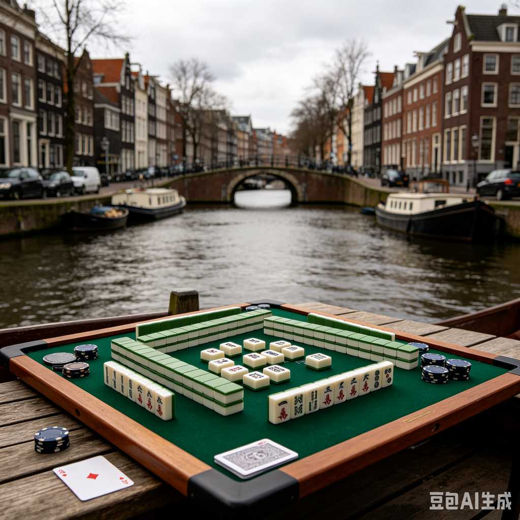 mahjong set for family game night