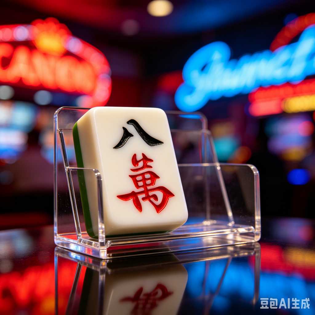 minimal text mahjong set